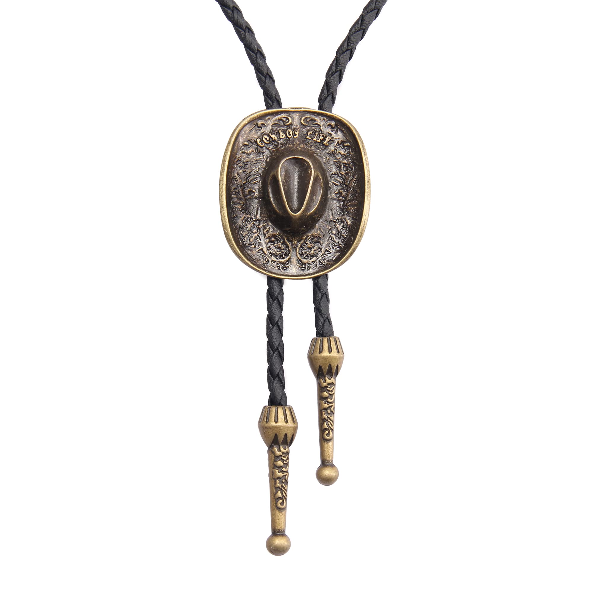 Bolo Tie for Women Cowboy Necktie Wedding Tie Hat Bolo Tie Gold Native Mens Bolo Ties Western Bolo Necklace